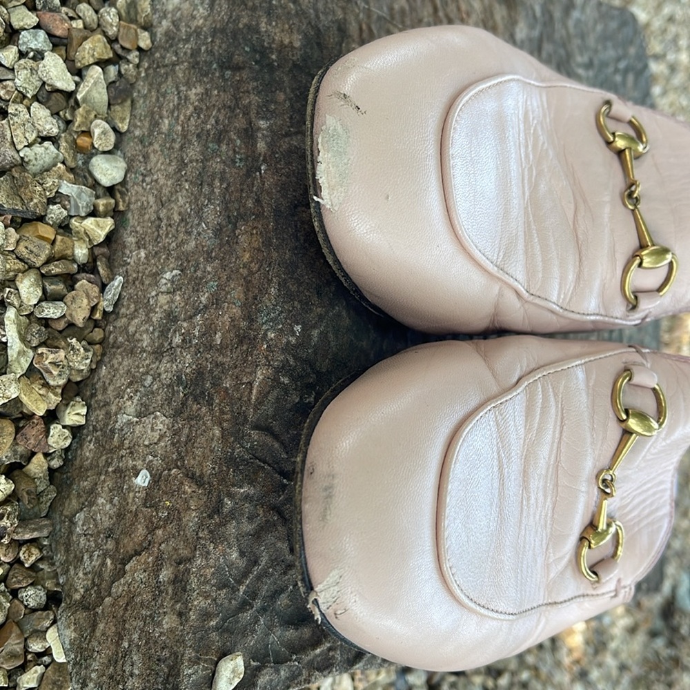 Gucci leather loafer size 38.5 pink - Picture 7 of 12